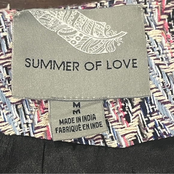 Anthropologie Summer Of Love
Suzy Tweed Jacket - Size Medium - Picture 6 of 15